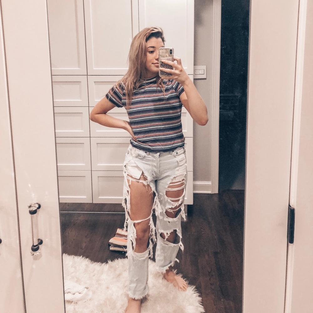 Striped tee